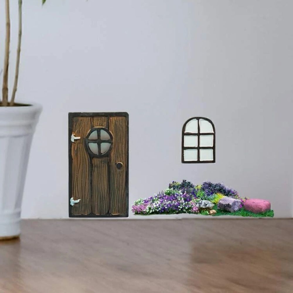 Fairy or Mouse House Sticker for Walls & Stairs